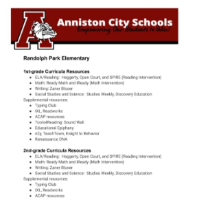 RPE Curriculum Resources